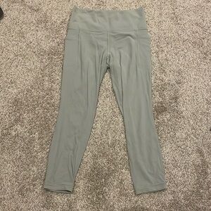 lime green Athleta leggings